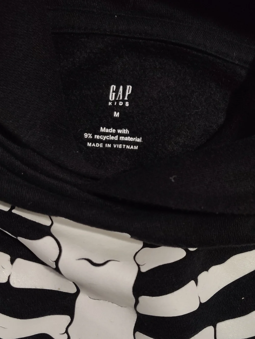 Gap Size M Skeleton Hoodie $45